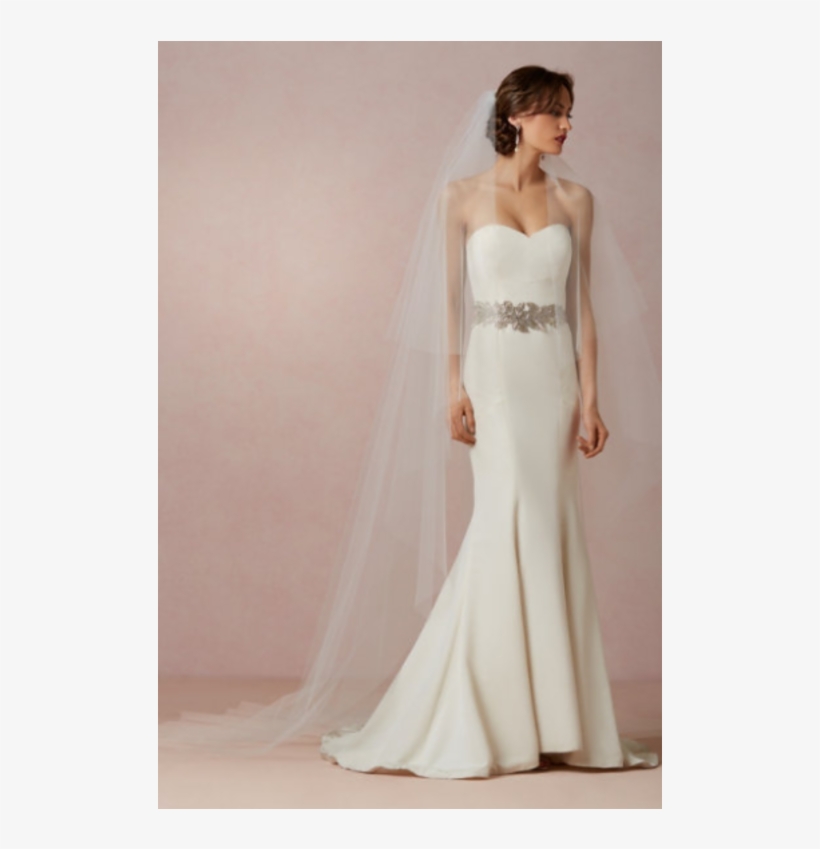 Pin It - Sheath Dress With Veil, transparent png