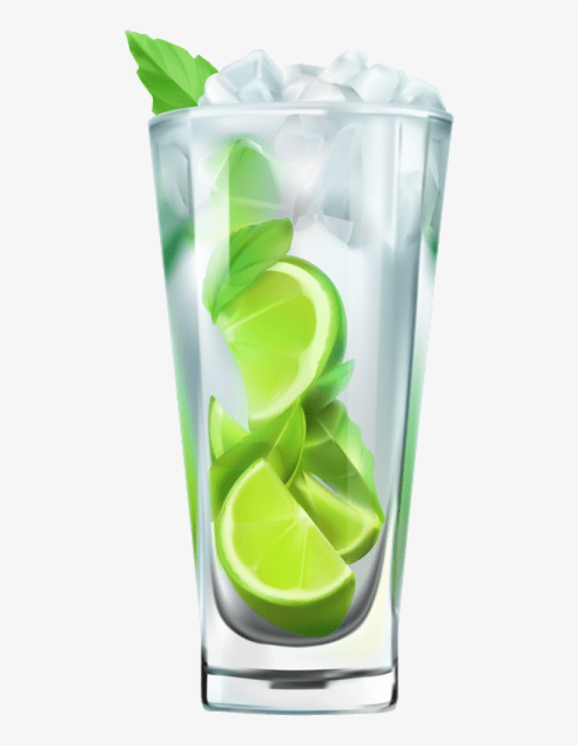Mojito Cocktail Png Clip Art Image - Clip Art, transparent png