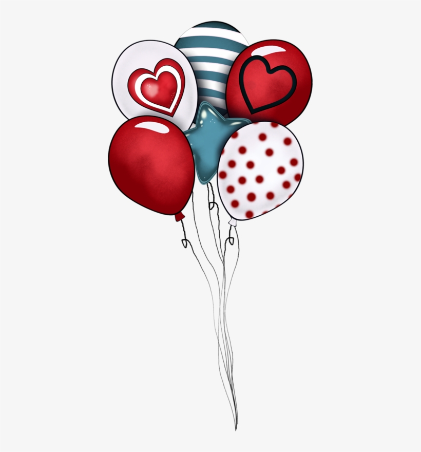 Balloons, Tube, Photoshop, Hearts, Art Drawings, Globes, - Sexy Birthday Balloons Png, transparent png