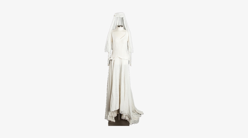 Mosquito Netting Wedding Dress & Veil - Gown, transparent png
