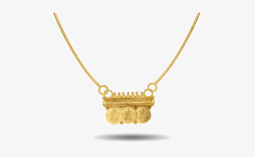 Free Png Gold Necklace Png Pic Png Images Transparent - Mangalsutra South Indian Style, transparent png