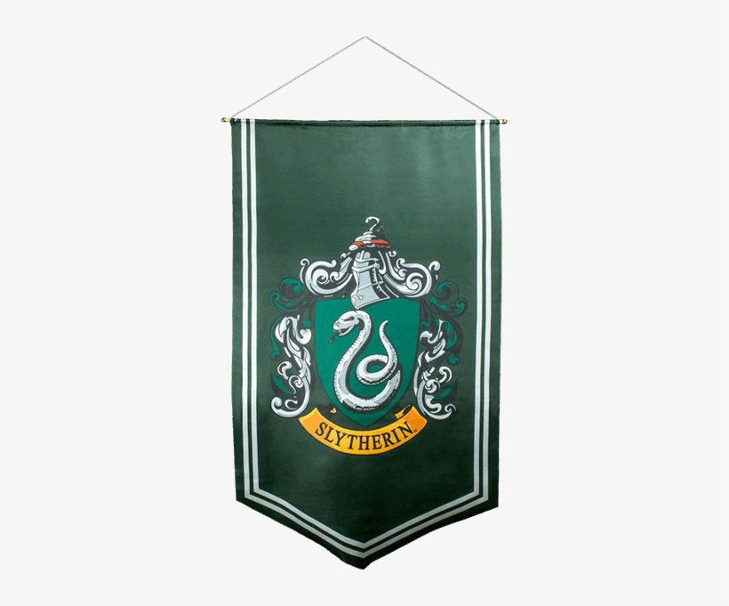 Harry Potter Slytherin Flag, transparent png