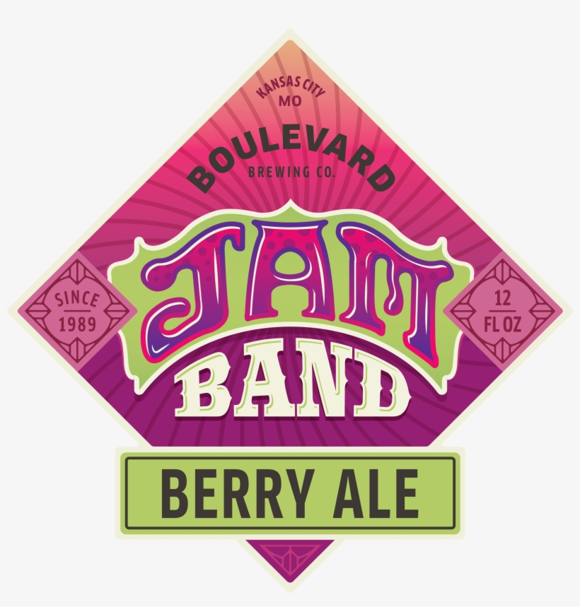 Jam Band Berry Ale Boulevard Jam Band Logo 1930x1932 PNG Download