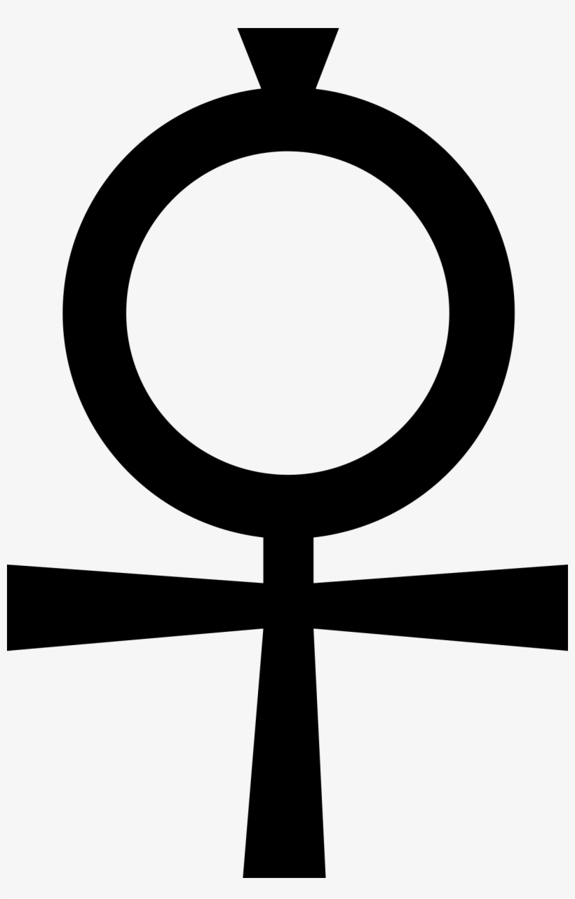 Gnostic And Coptic Ankh, Used By Many Early Gnostic - Croix Copte Egyptienne, transparent png