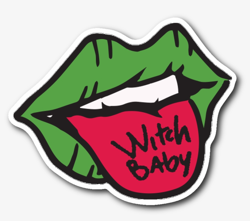 Witch Baby Vinyl Decal Sticker, transparent png