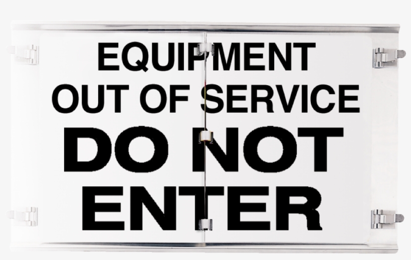 Logomaster® Equipment Out Of Service Do Not Enter - Hair Transplant, transparent png