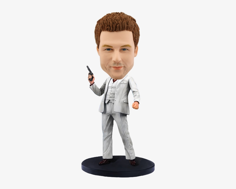 Custom Hitman Bobble Head - Hitman Bobblehead, transparent png