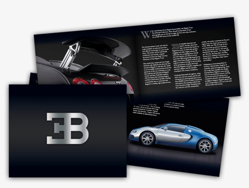 Bugatti Brochure - Bugatti, transparent png