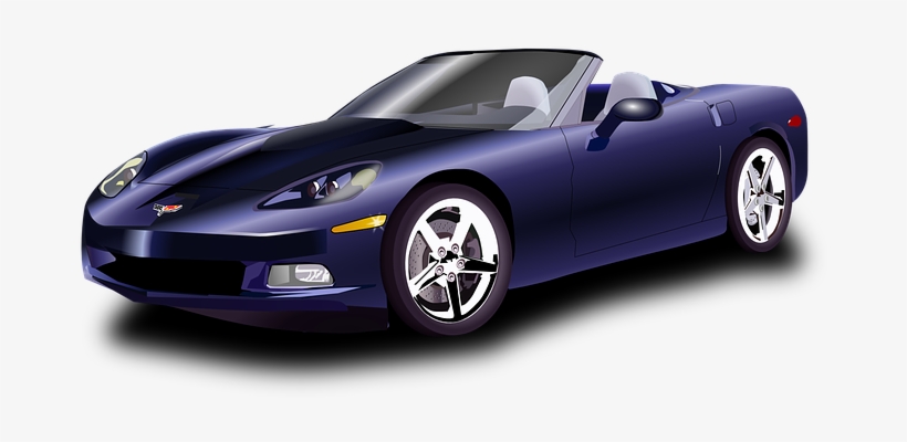 Corvette Sports Car Racing Car Roadster Ca - Sport Cars Clipart, transparent png