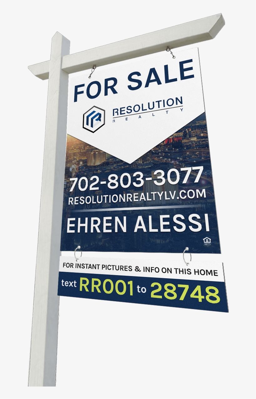 24/7 Access To Info On Your Home - Realty Sign Mock Up, transparent png