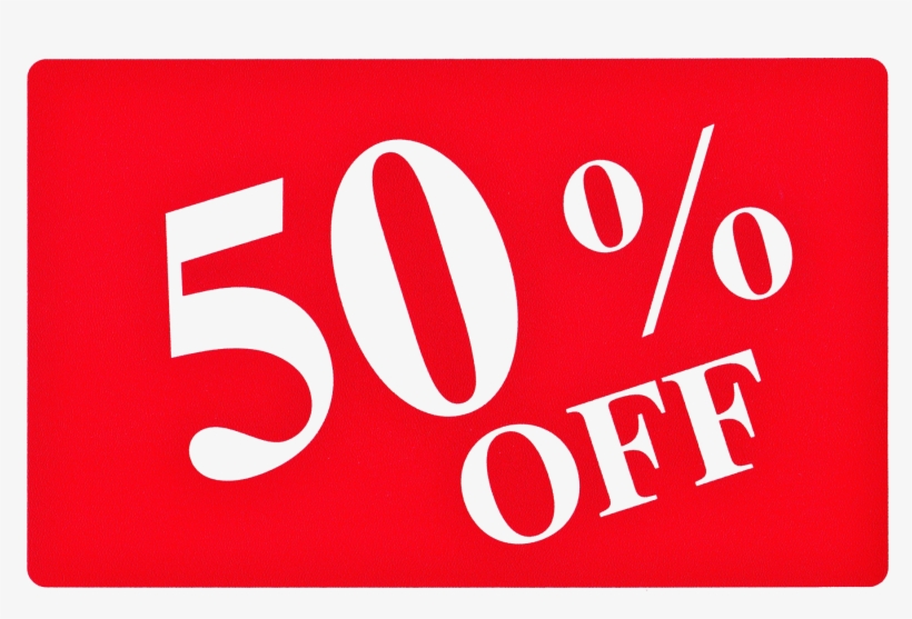 50 Off Sale Sign Clipart Signage Logo Medical Sign - J. Edgar Hoover Building, transparent png