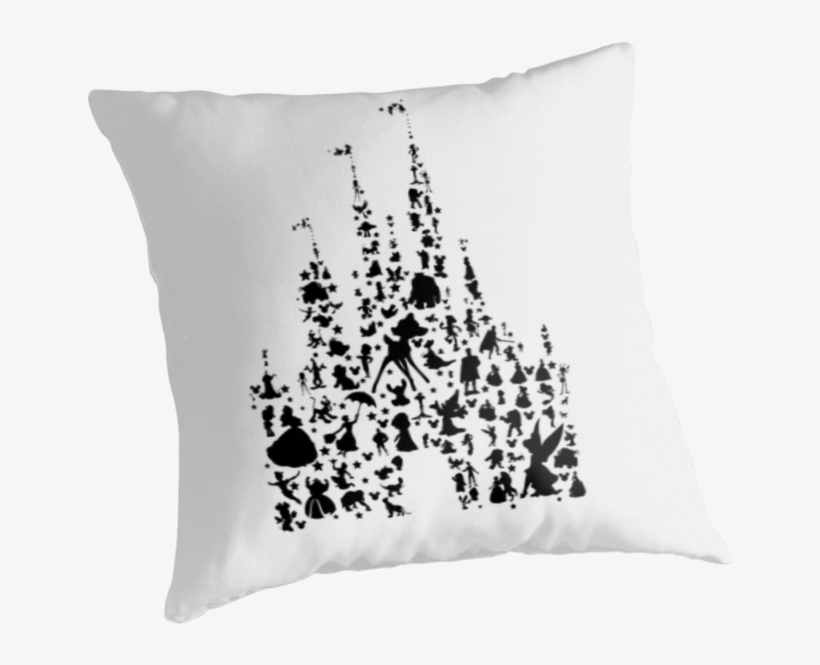 Character Castle Silhouette By Smagifts - Disney Castle Silhouette Characters, transparent png
