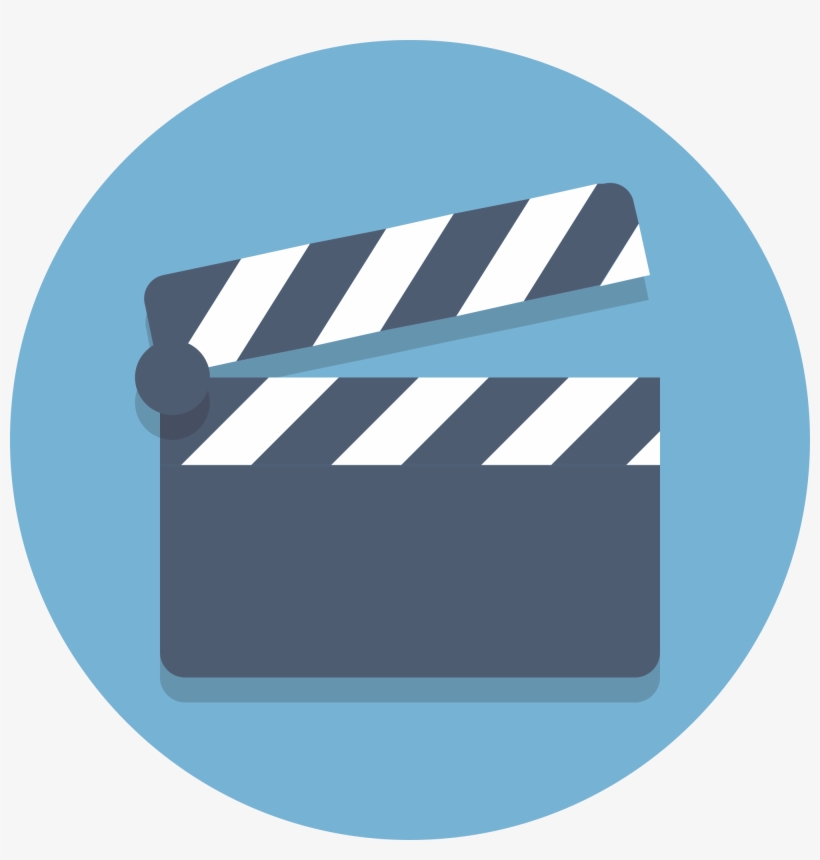 Open - Clapperboard, transparent png