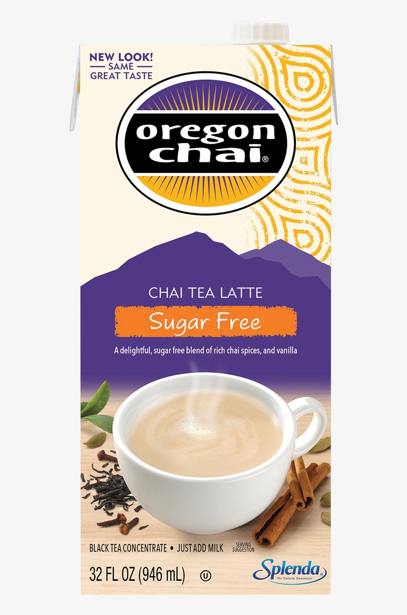 Oc12632 Sugar Free 32oz Concentrate - Oregon Chai Sugar Free, transparent png