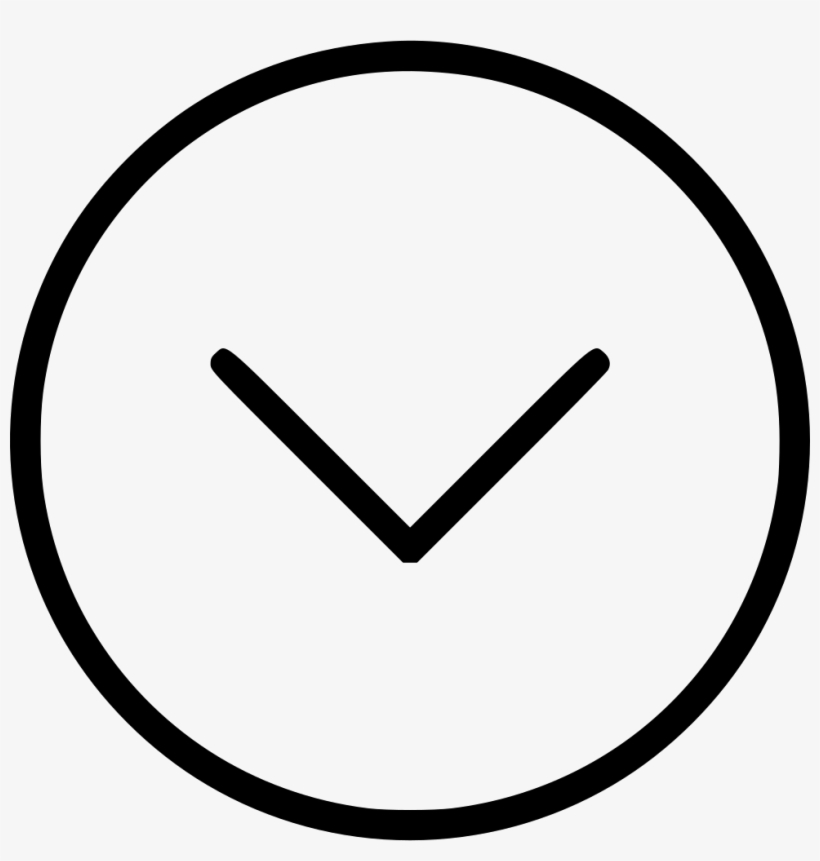 Down Arrow Next Bottom End Circle Button Comments - Left Arrow Circle, transparent png