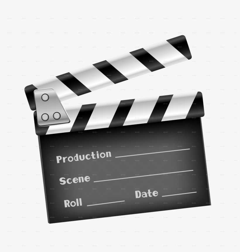 Clapper Board Clapper Board - Clapper Board No Background, transparent png