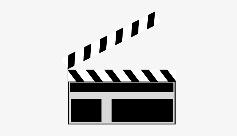 Movie Clipart Transparent - Transparent Clapboard, transparent png