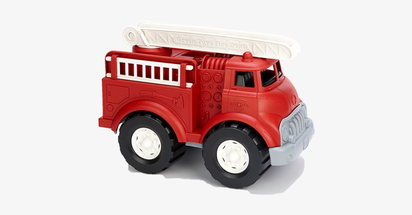 Fire Truck Wanted - Green Toys Fire Truck - 100% Recycled Toy!, transparent png