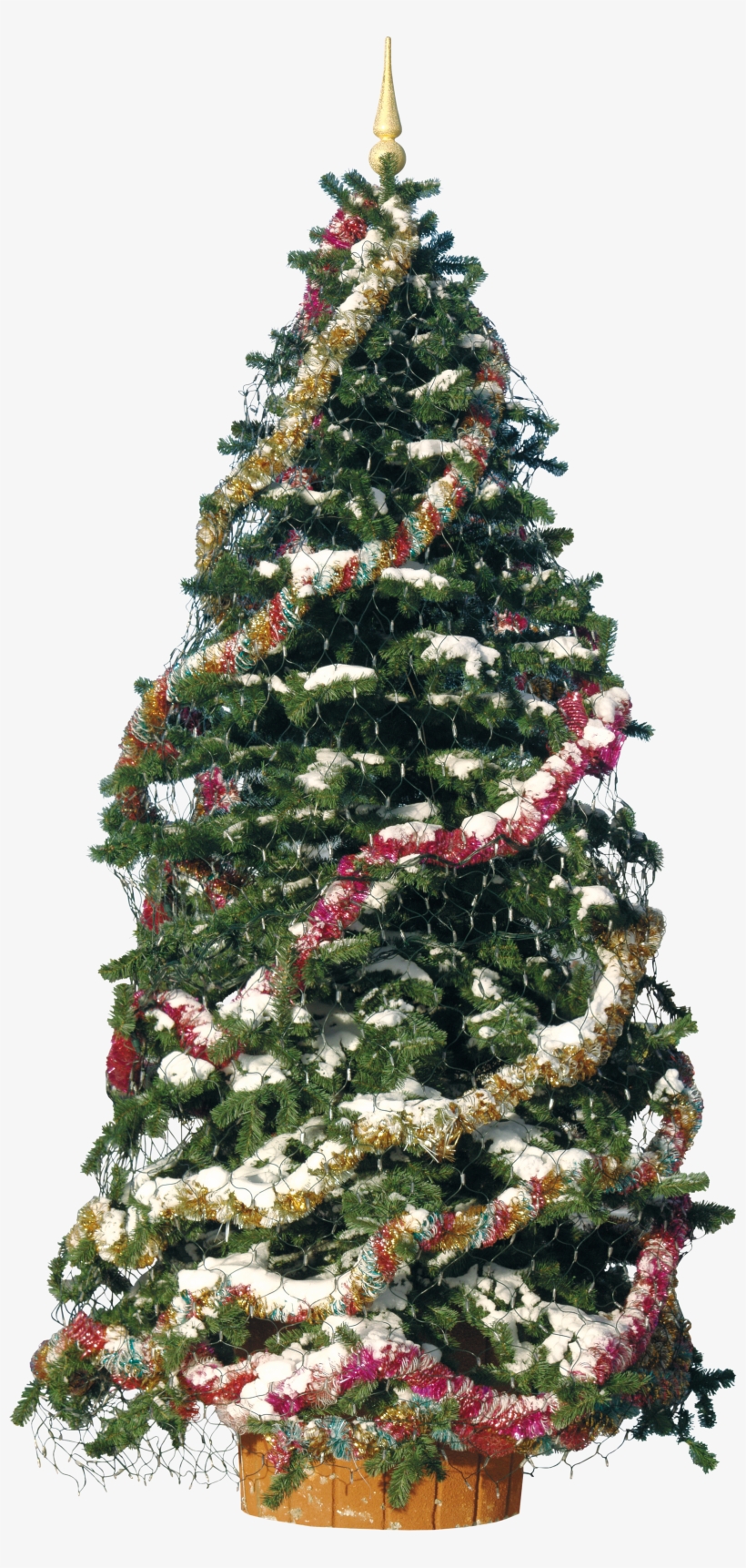 Christmas Tree With Decoration Png Image, transparent png