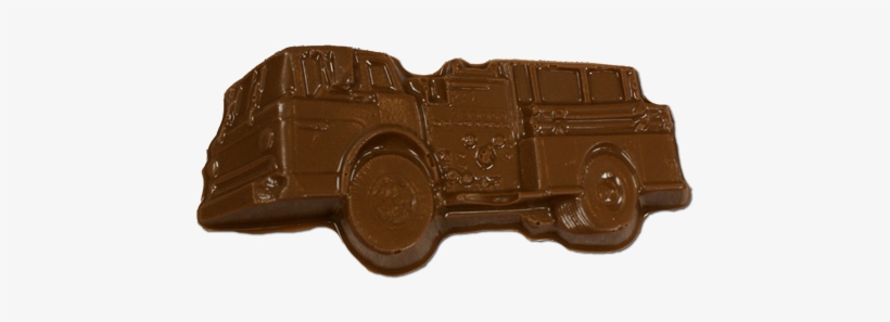 Firetruck Lollipop - Chocolate, transparent png