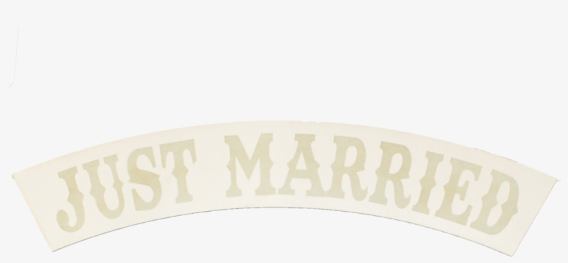 Just Married Patch Just Married Patch - Marriage, transparent png