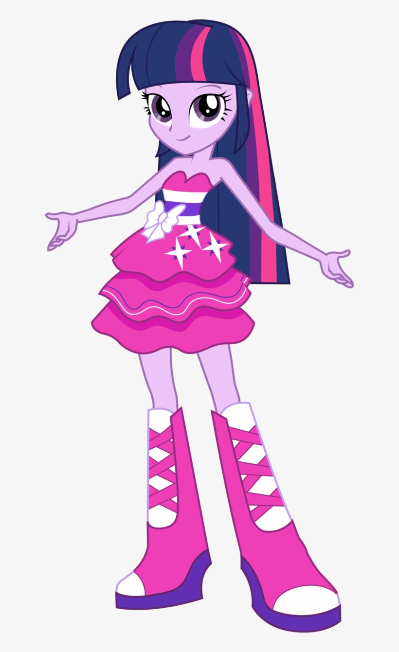 Twilight Sparkle Party Dress Vector 411192044 - Twilight Sparkle Equestria Girls Dress, transparent png