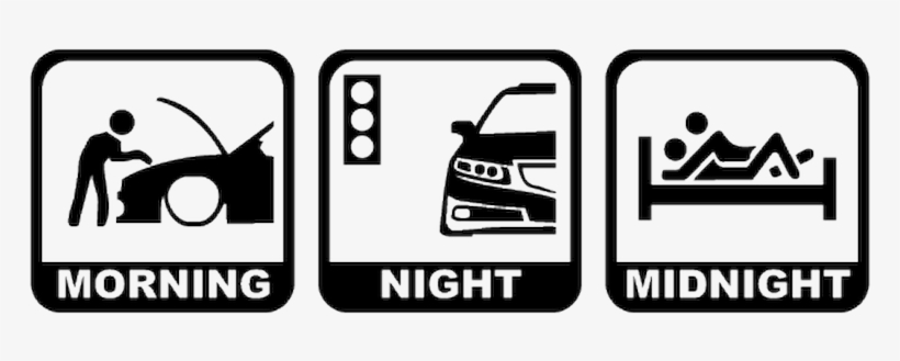 65340 Jdm Morning Night Midnight - Morning Night Midnight, transparent png