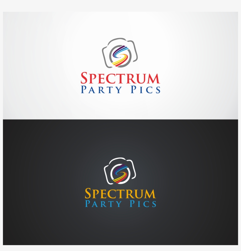 Logo Design By Cannarexx For Spectrum Party Pics - Graphic Design, transparent png