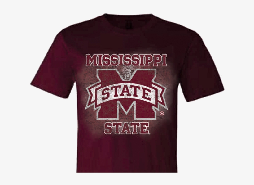 Mississippi State Web Art - Active Shirt, transparent png