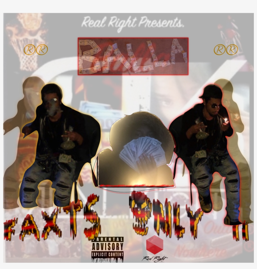 Faxts Only 2 Big Balla Front Cover - Album Cover, transparent png