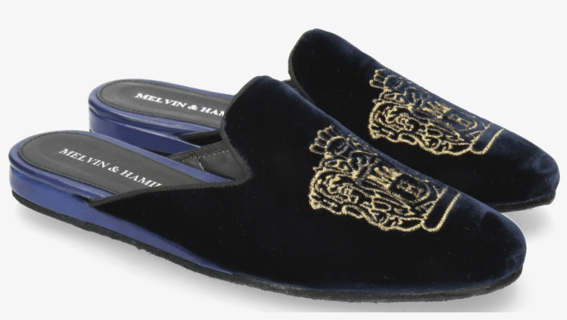 Mules Scarlett 17 Velluto Midnight - Melvin & Hamilton, transparent png