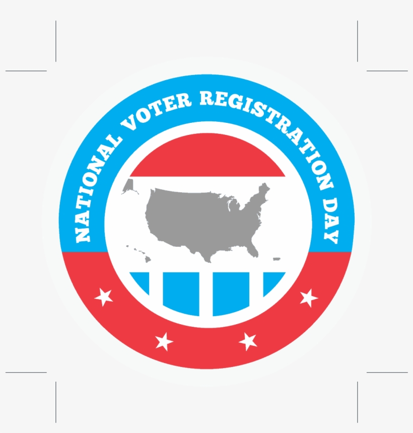 500 Pack Of National Voter Registration Day - Voter Registration Day 2018, transparent png
