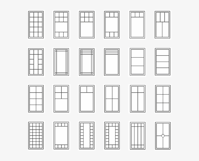 Samples Of Grill Patterns Available - Monochrome, transparent png
