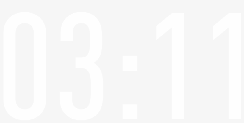 Css Countdown - V - Black-and-white, transparent png