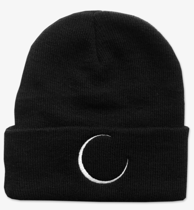 Image Of "crescent Moon" - Beanie, transparent png