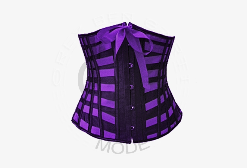 Purple Alice Secondary Product Picture - Women's Red Underbust Corset, transparent png