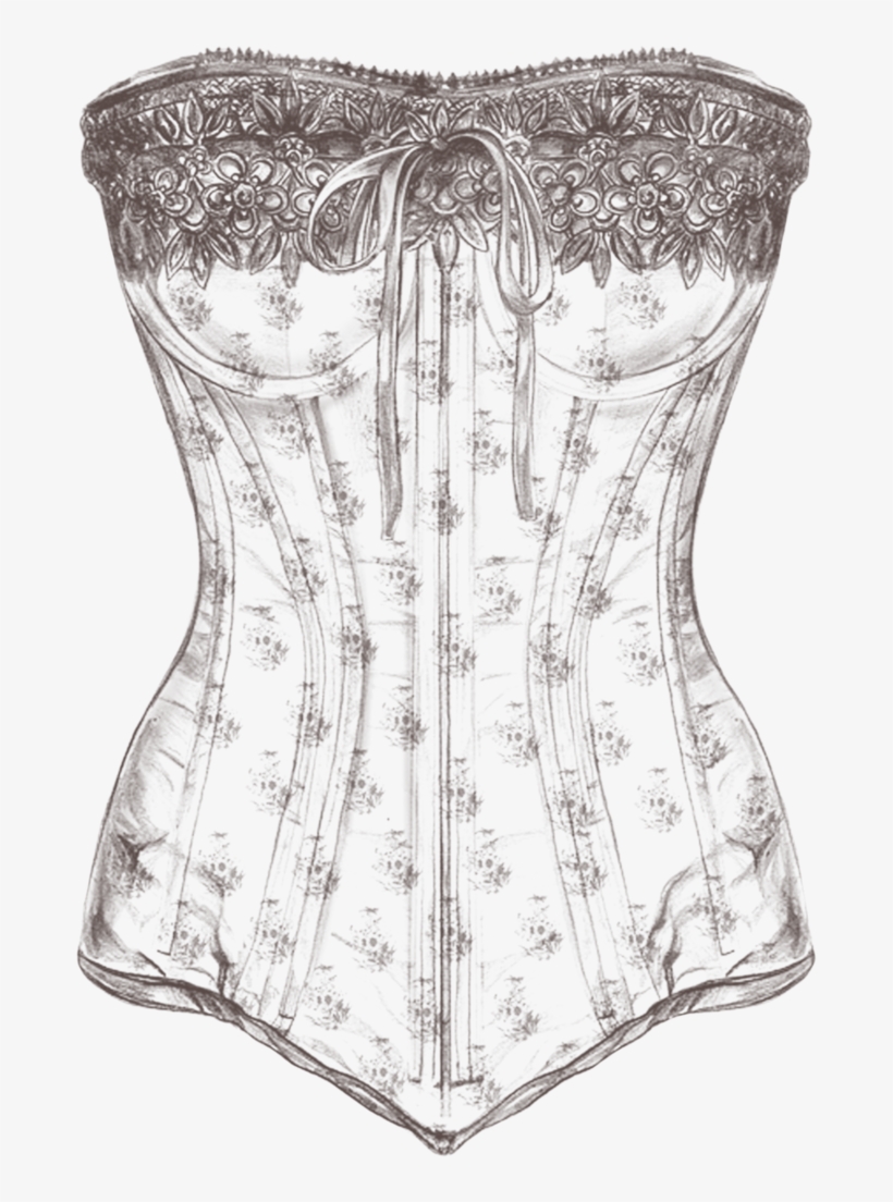 Ch B *✿*bird Song-vc Corsets, Coloring Pages, Picasa, - Vintage Lingerie Clip Art, transparent png