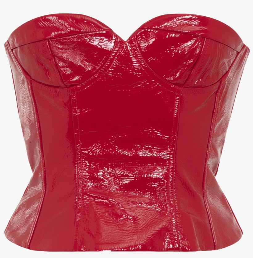 Sonia Red Patent Sonia Red Patent 01 - Corset, transparent png