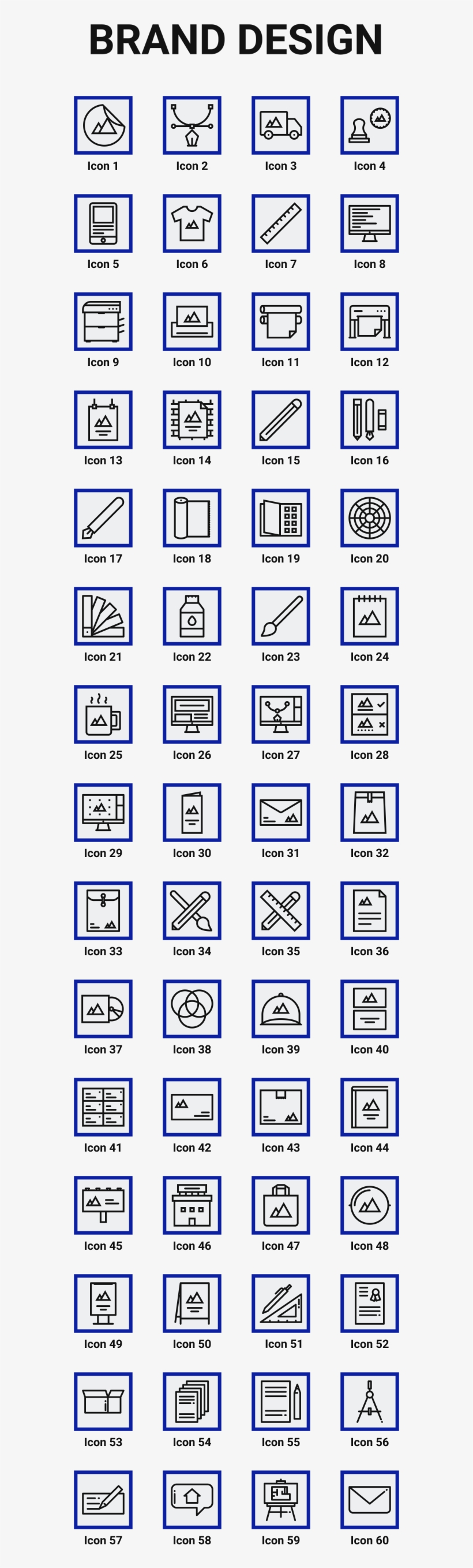 Brand Identity Presentation Design Icons And Elements - ป ฎิ ทิน หวย ปี 60, transparent png