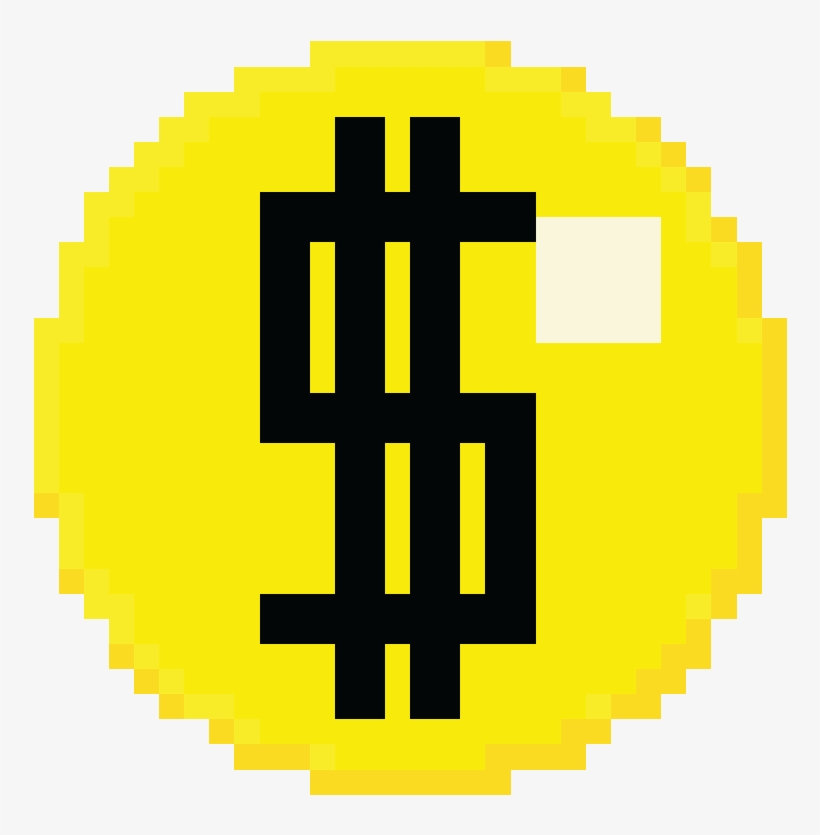 All Symbols Bellow Were Turned Into Pixel Art In Photoshop, - C Round Deltarune, transparent png