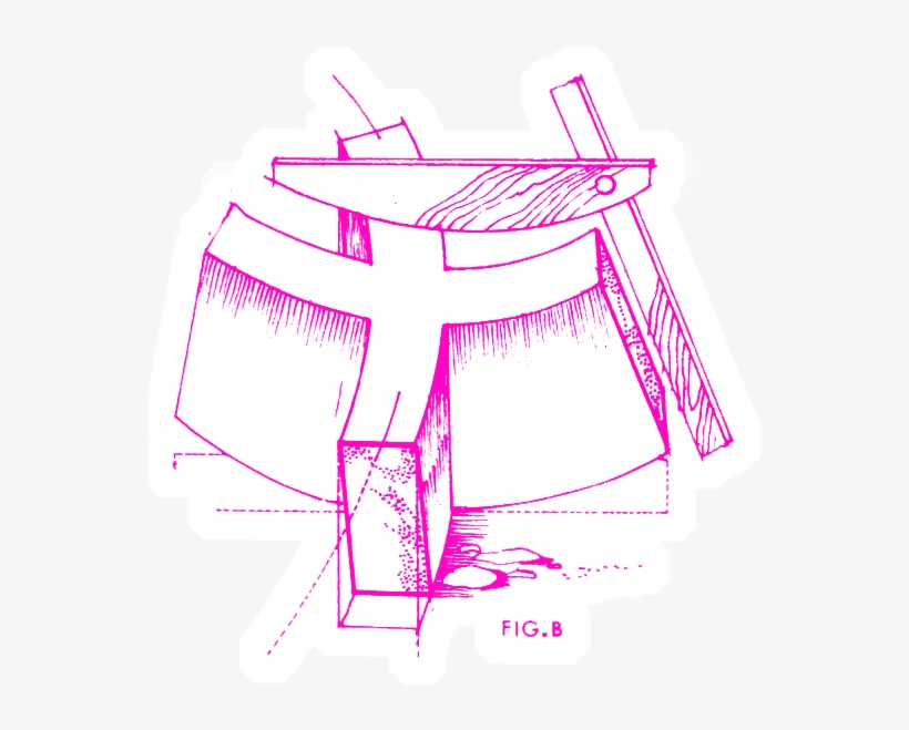 Trazas Y Cortes De Canteria Palacios Gonzalo Fig 08 - Drawing, transparent png