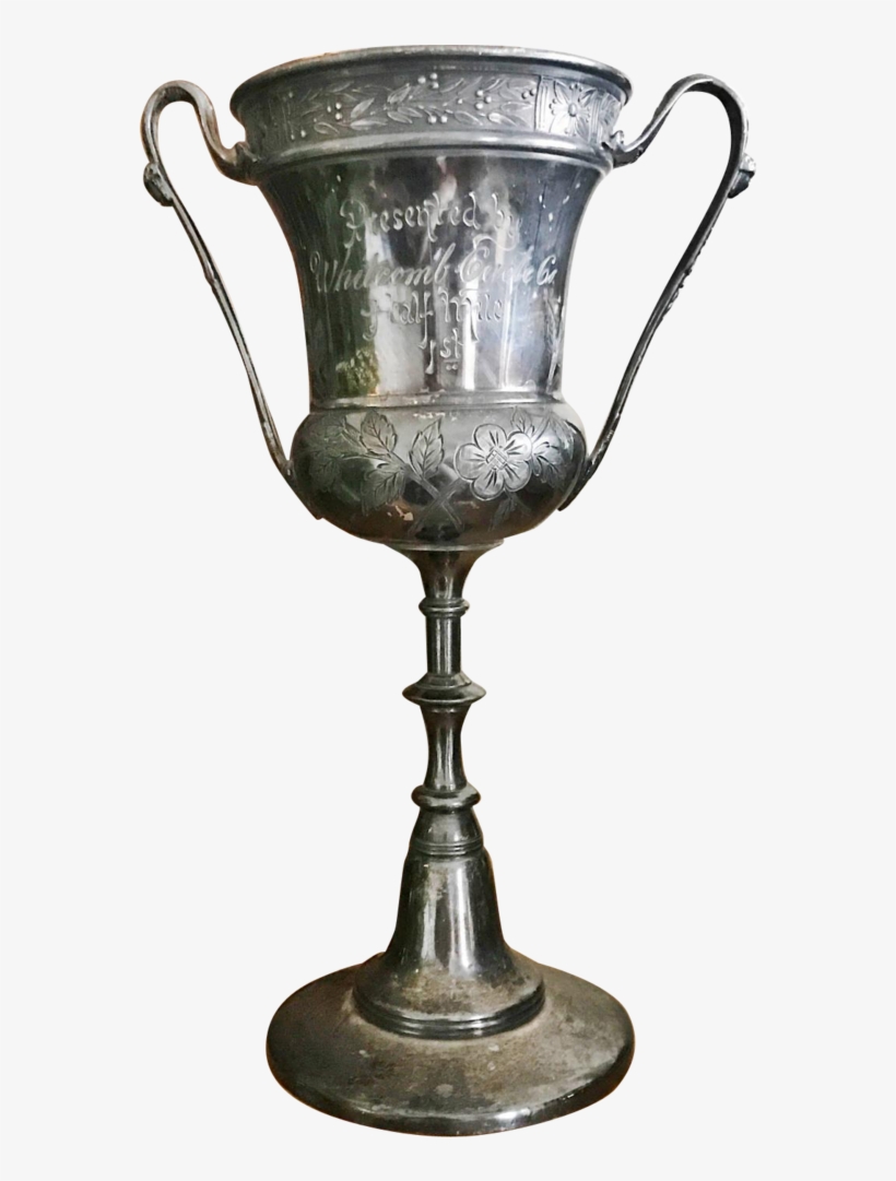 Antique Victorian Era Silver Plated Bicycle Trophy - Antique, transparent png
