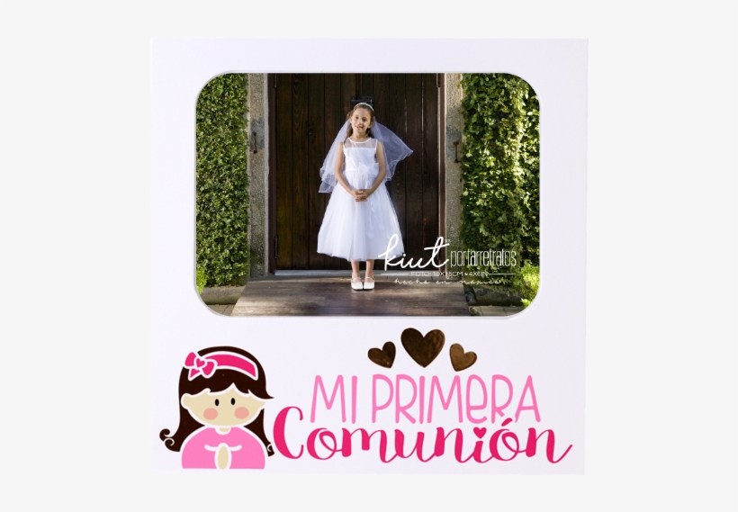 Portarretrato Primera Comunión R16131-bb458 - Barbie, transparent png