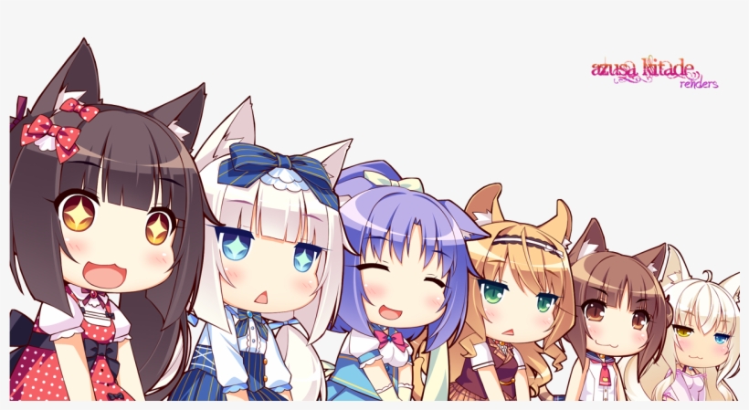 Neko Works Oryginal Picture - Cinnamon Challenge Nekopara, transparent png