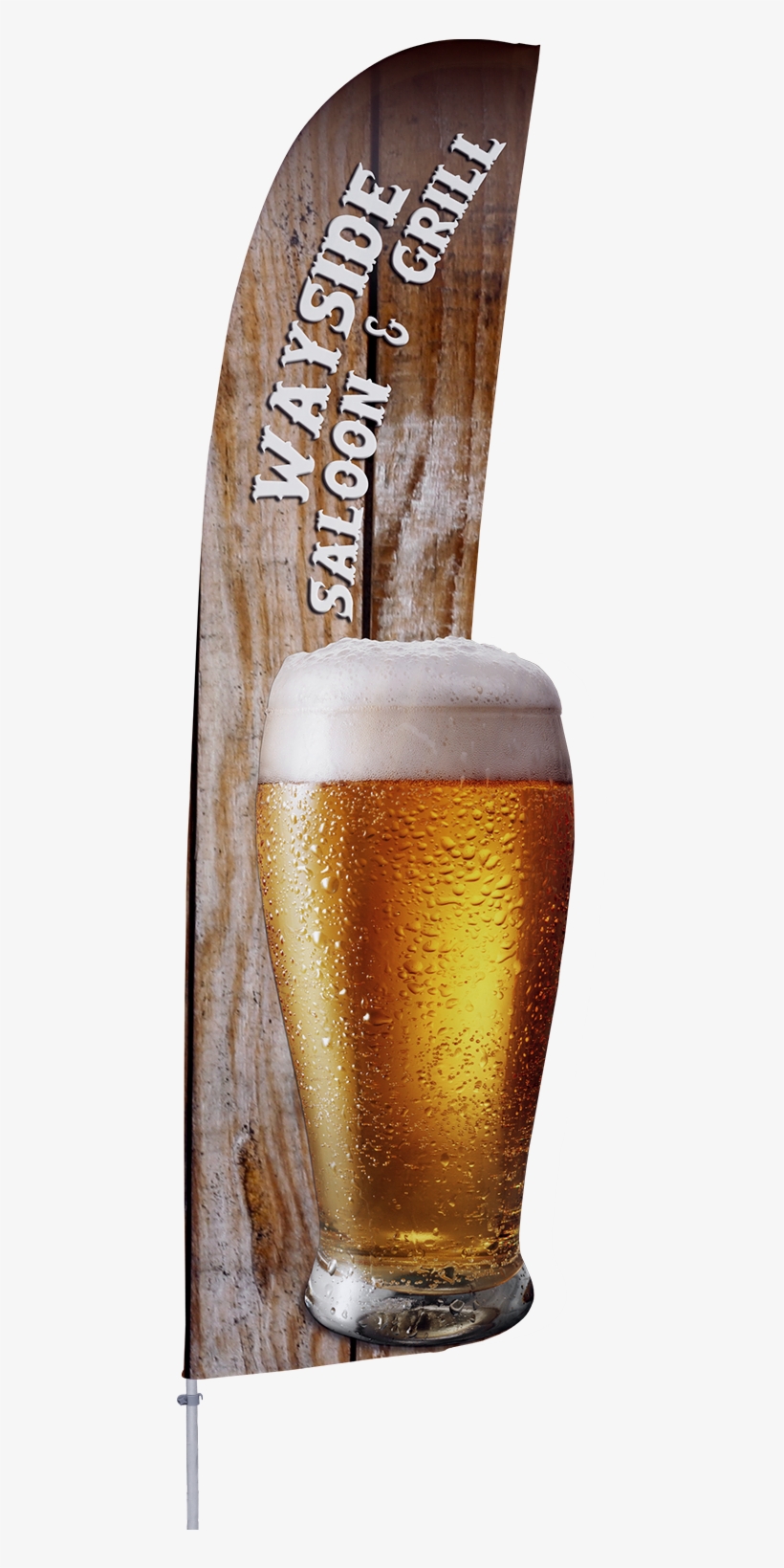 The Bowflag® Custom Shape Features A Custom Contour - Guinness, transparent png