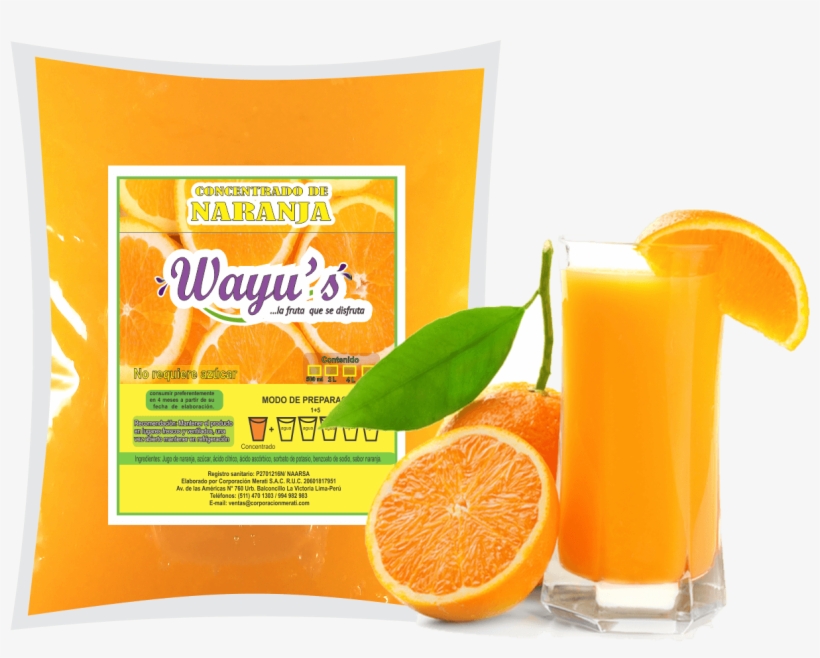 Naranja - Orange Drink, transparent png
