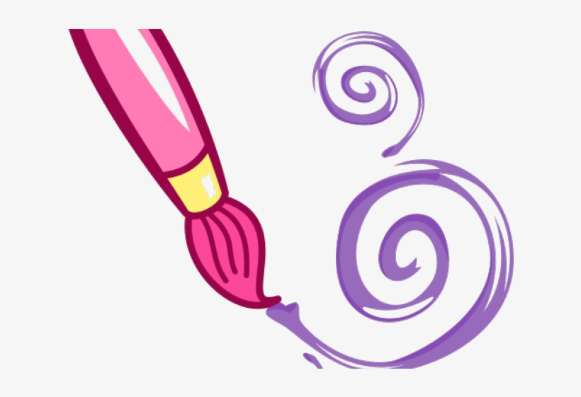 Paint Brush Clipart Transparent - Clip Art, transparent png