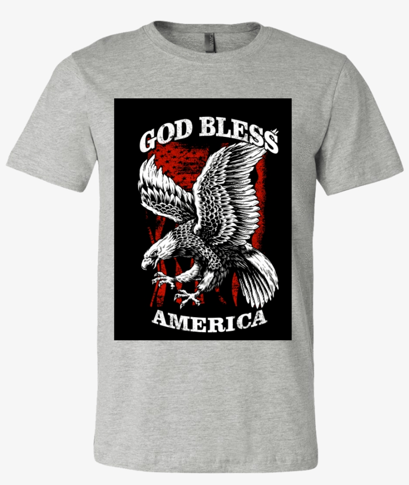 God Bless America Tshirt - Eagle T Shirt, transparent png