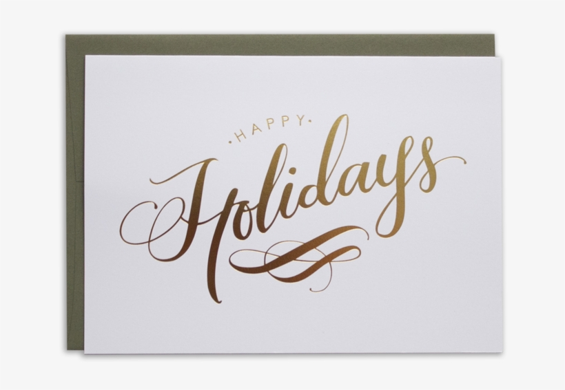Happy Holidays Cards, transparent png