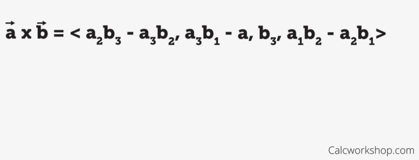 Cross Product Formula - Lol You Re Not Niall, transparent png